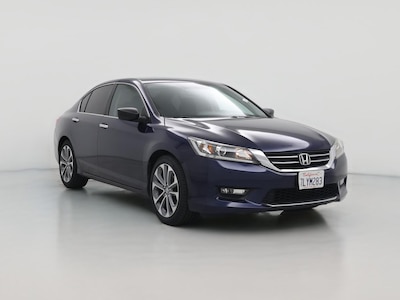 Blue 2015 Honda Accord Sport