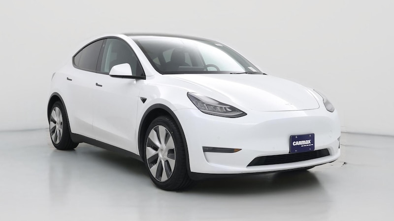 2021 Tesla Model Y Long Range Hero Image