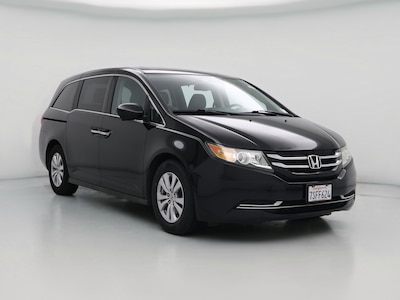 Black 2016 Honda Odyssey EX-L