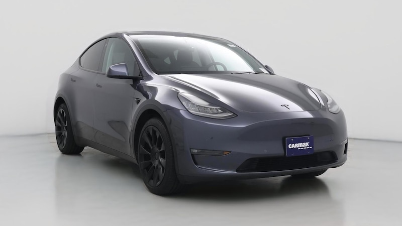2021 Tesla Model Y Long Range Hero Image