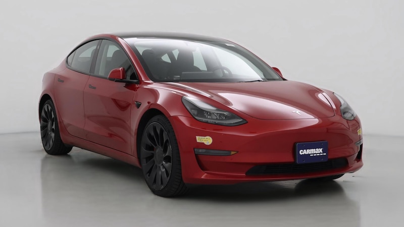 2022 Tesla Model 3 Performance Hero Image