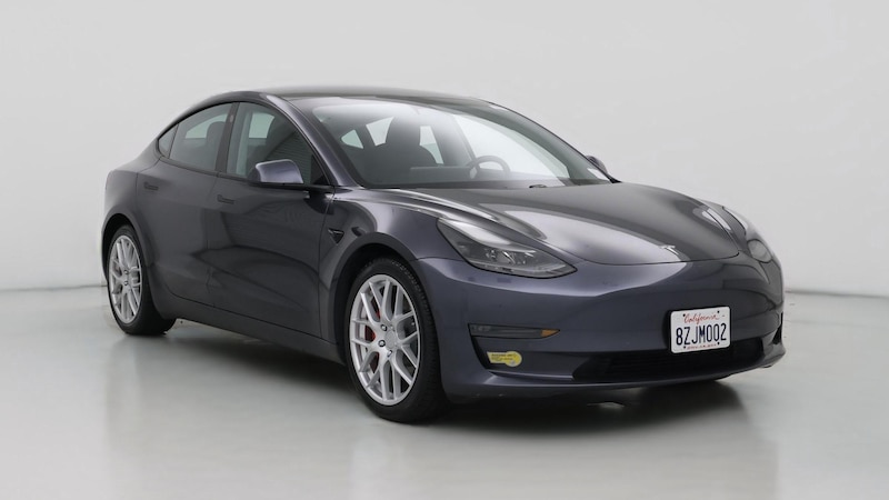 2021 Tesla Model 3 Performance Hero Image