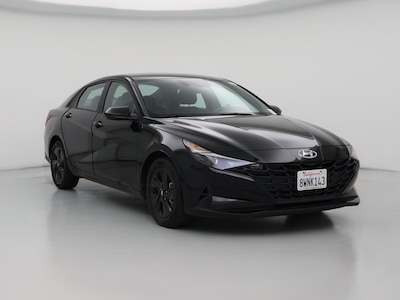 Black 2021 Hyundai Elantra SEL