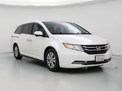 White 2014 Honda Odyssey EX-L