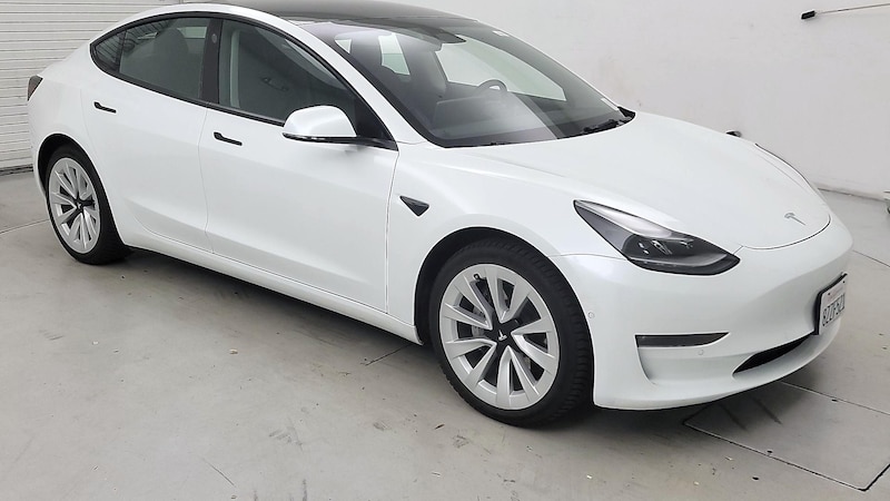 2022 Tesla Model 3 Long Range Hero Image