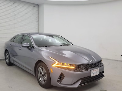 Gray 2022 Kia K5 LXS