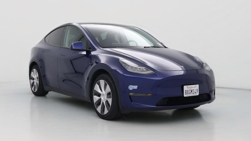 2021 Tesla Model Y Long Range Hero Image