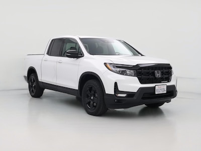 White 2025 Honda Ridgeline Black Edition
