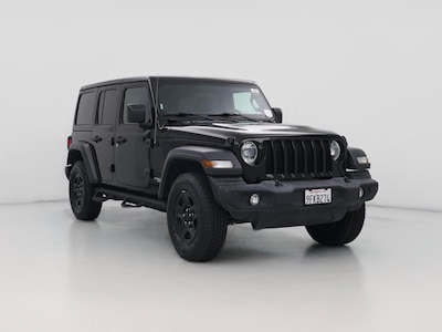 Black 2021 Jeep Wrangler Unlimited Sport