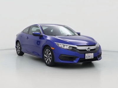 Blue 2018 Honda Civic LX-P