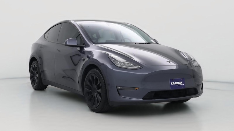 2021 Tesla Model Y Long Range Hero Image