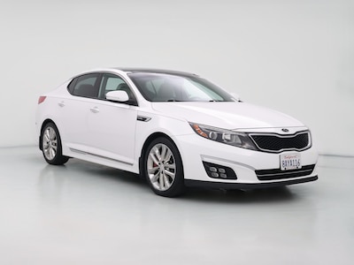 White 2015 Kia Optima SXL