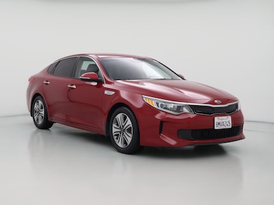 Red 2018 Kia Optima Hybrid EX