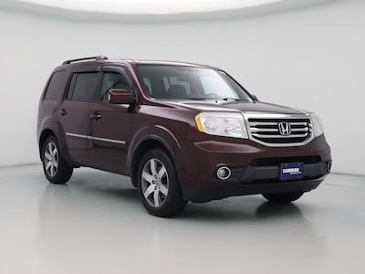 Red 2014 Honda Pilot Touring