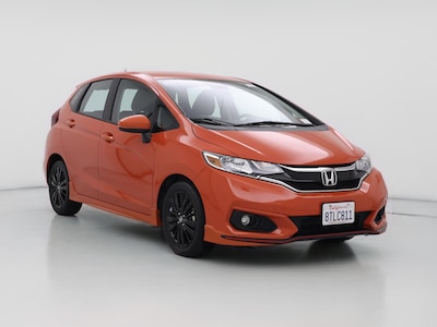 Orange 2020 Honda Fit Sport