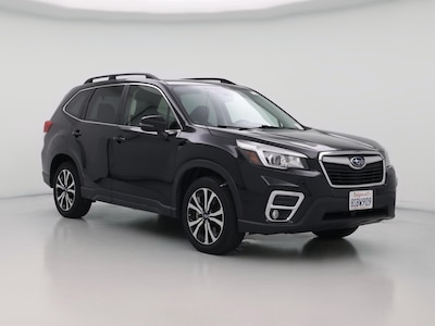 Black 2020 Subaru Forester Limited