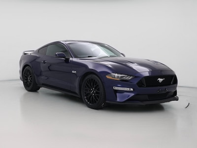 Blue 2020 Ford Mustang GT Premium