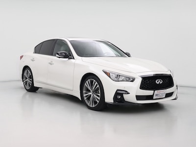 White 2023 Infiniti Q50 Sensory
