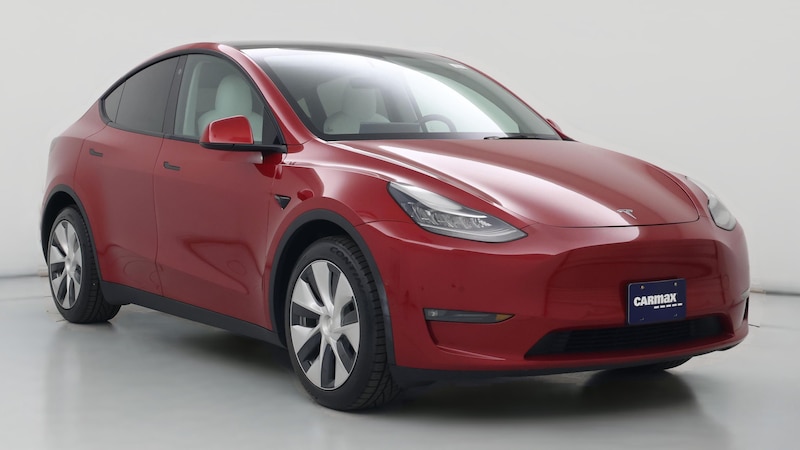 2021 Tesla Model Y Long Range Hero Image