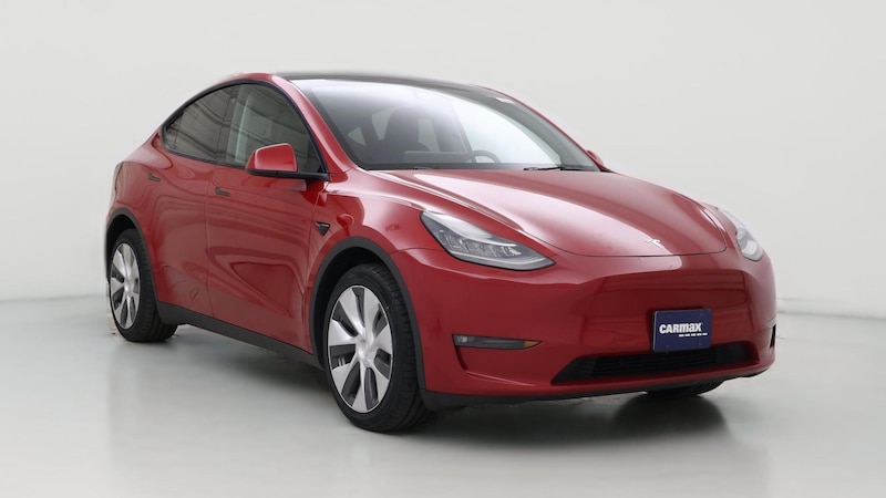 2021 Tesla Model Y Long Range Hero Image