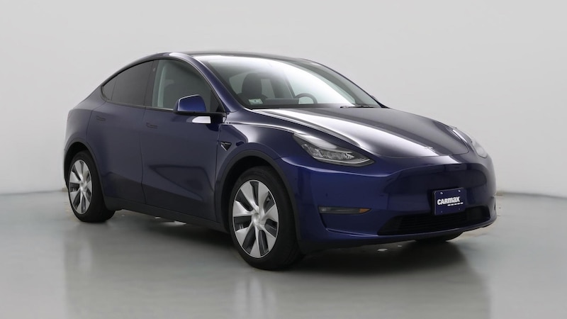 2021 Tesla Model Y Long Range Hero Image