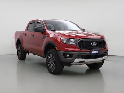 Red 2021 Ford Ranger XLT