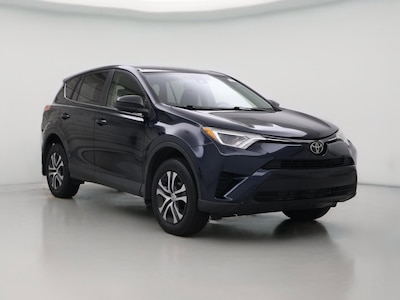Blue 2018 Toyota RAV4 LE