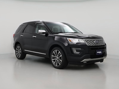 Black 2016 Ford Explorer Platinum
