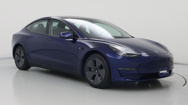 2021 Tesla Model 3 Long Range Hero Image