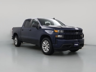 Blue 2021 Chevrolet Silverado 1500 Custom