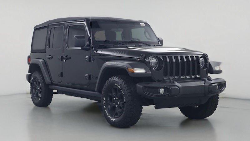 2021 Jeep Wrangler Unlimited Willys Hero Image