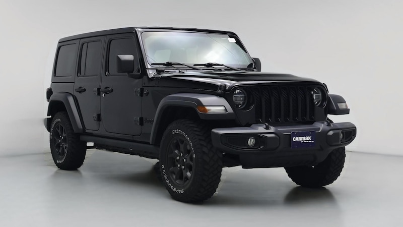 2021 Jeep Wrangler Unlimited Willys Hero Image