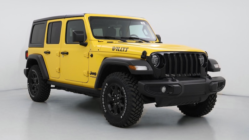 2021 Jeep Wrangler Unlimited Willys Hero Image