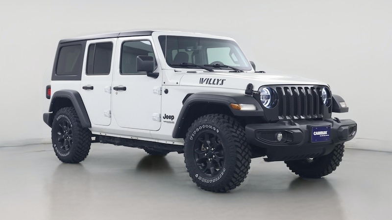 2021 Jeep Wrangler Unlimited Willys Hero Image