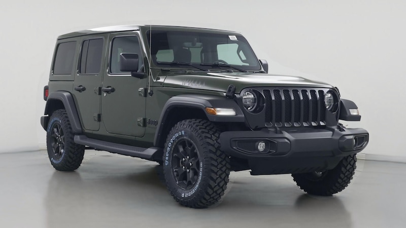 2021 Jeep Wrangler Unlimited Willys Hero Image
