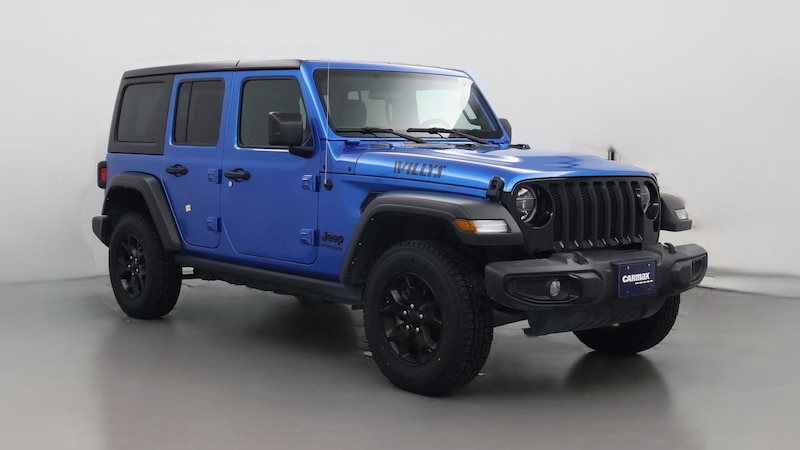 2022 Jeep Wrangler Unlimited Willys Hero Image