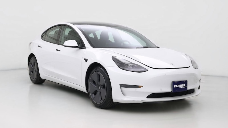 2022 Tesla Model 3 Long Range Hero Image