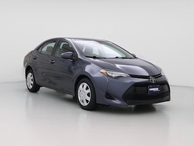 Blue 2017 Toyota Corolla LE