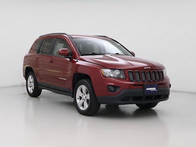 Red 2015 Jeep Compass Latitude