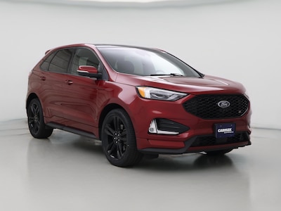 Red 2019 Ford Edge ST