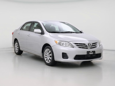 Silver 2013 Toyota Corolla LE