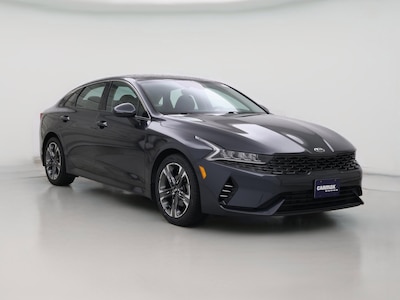 Gray 2021 Kia K5 EX
