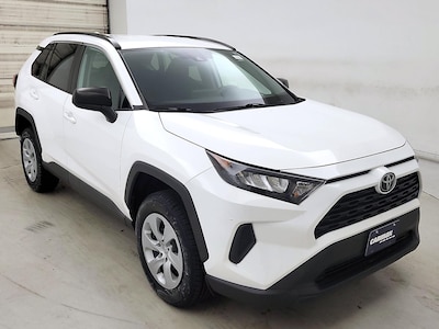 White 2020 Toyota RAV4 LE