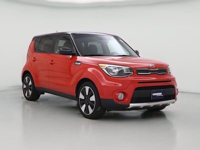 Red 2018 Kia Soul +