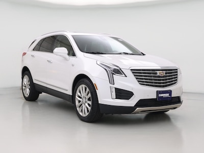White 2017 Cadillac XT5 Platinum