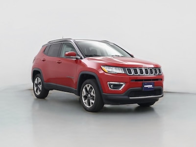 Red 2018 Jeep Compass Limited