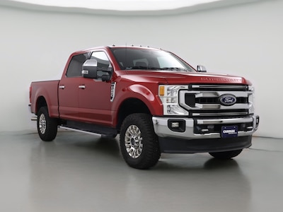Red 2020 Ford F250 King Ranch
