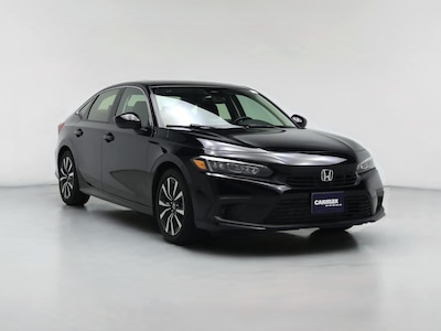 Black 2022 Honda Civic EX