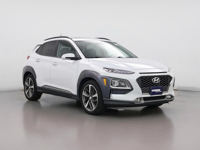 White 2018 Hyundai Kona Limited