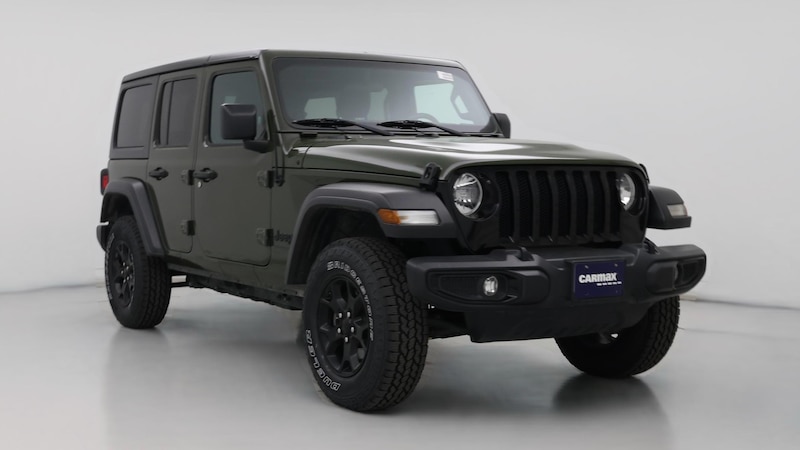 2021 Jeep Wrangler Unlimited Sport S Hero Image